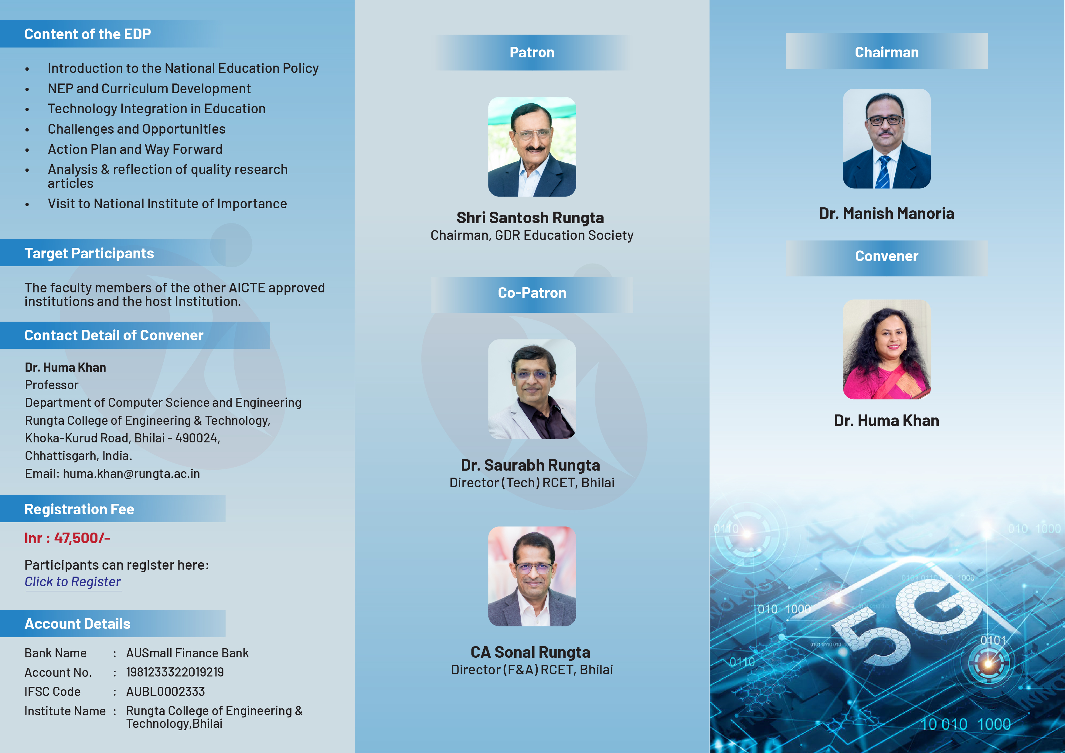 Executive Development Program in 5G Networks & Telecom Management